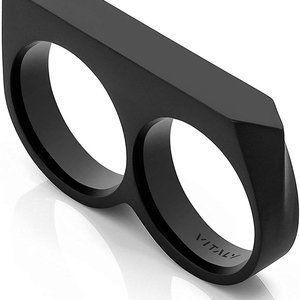 Vitaly Double ring (matte black)